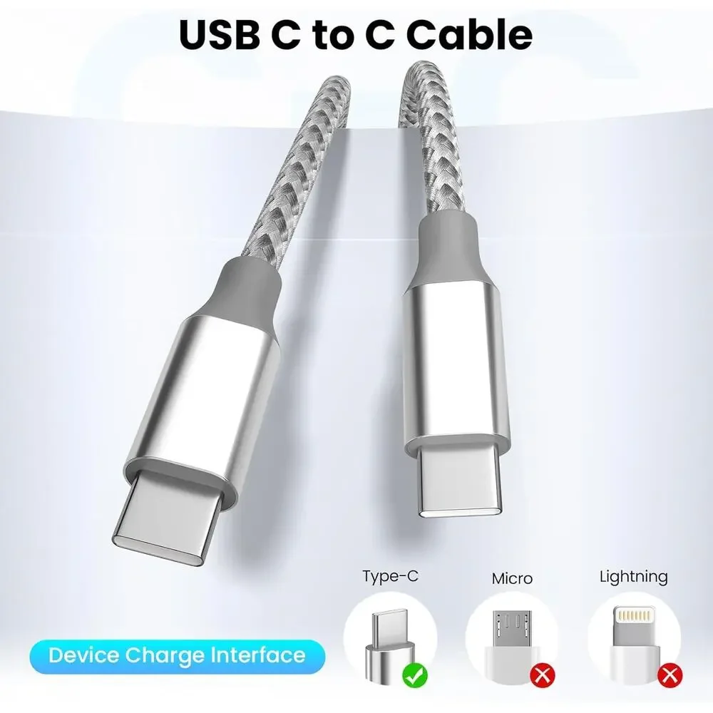 USB C Cable,3 Pack 10FT USB C